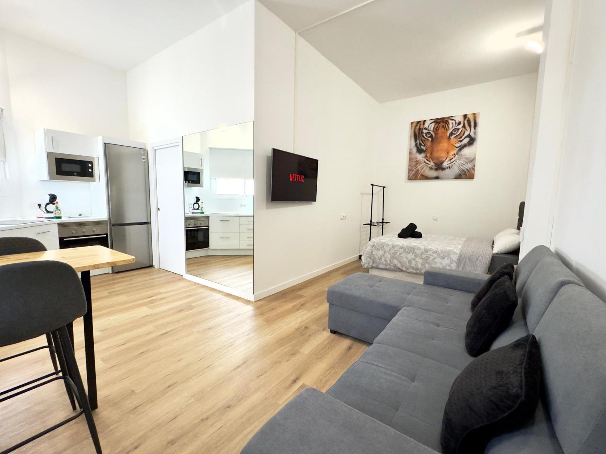Апартаменты Loft Deluxe Aeropuerto Охос-де-Гарса Экстерьер фото